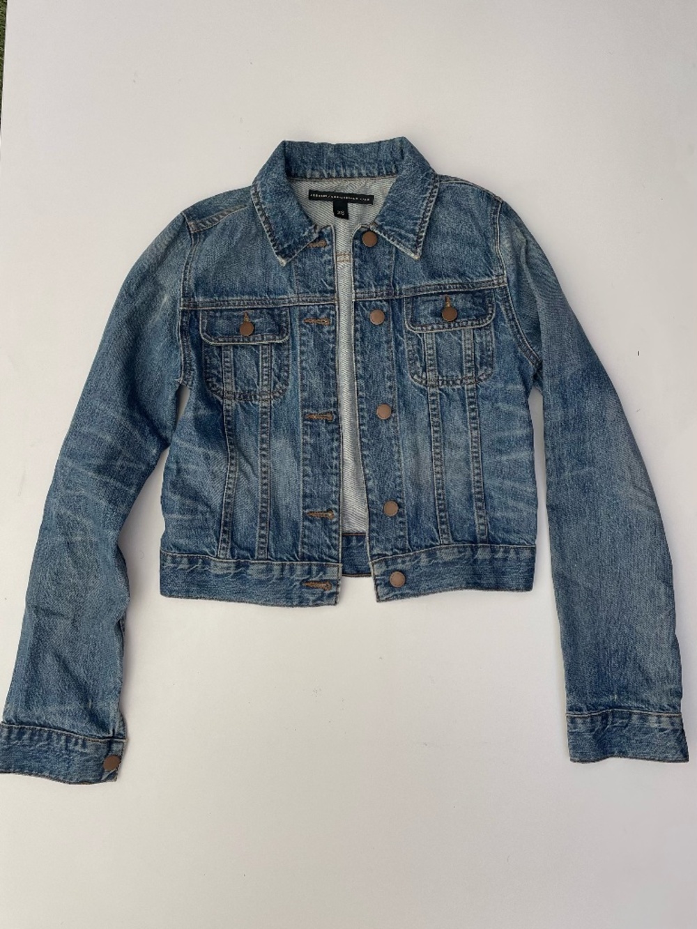 J Brand / Christopher Kane Y2K Denim Jean Jacket XS